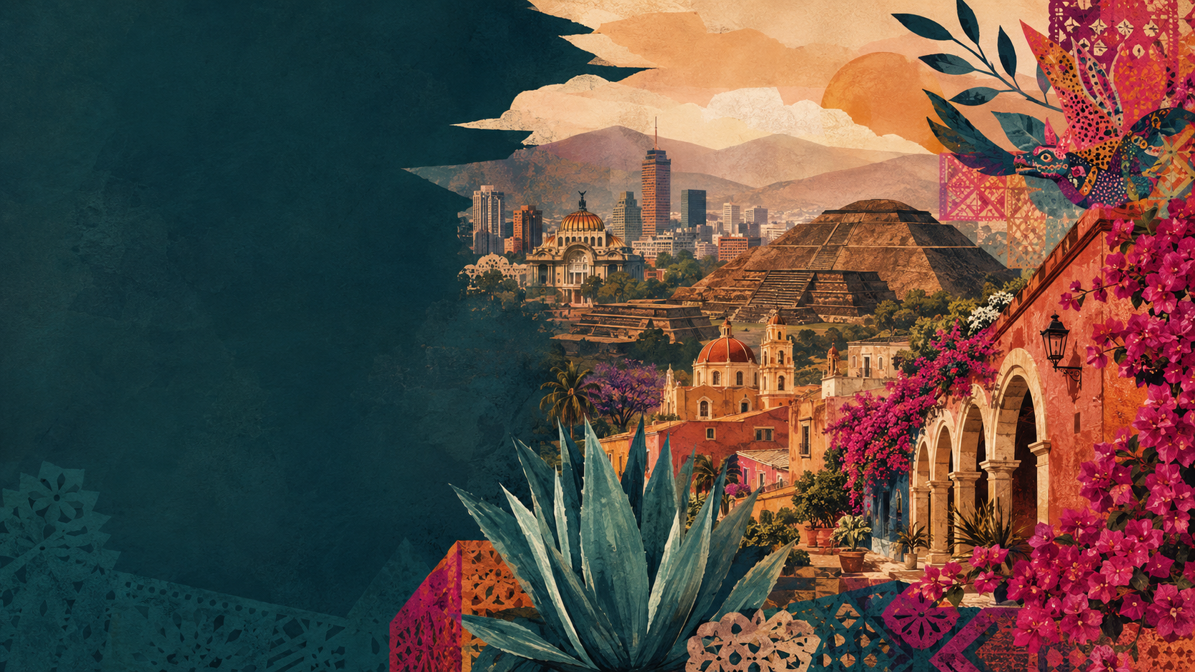 Willkommensmotiv zur Fiesta Mexicana